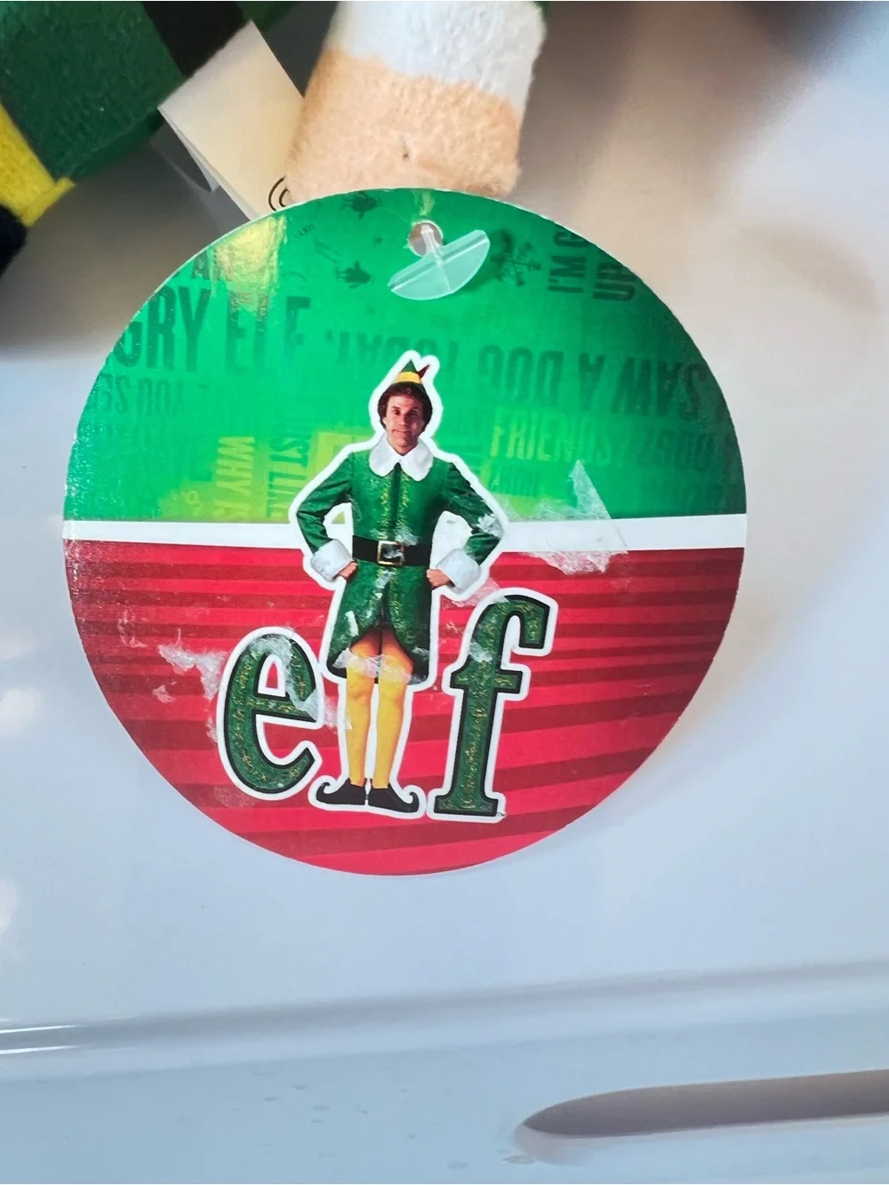 Warner Bros Buddy the Elf Plush Stuffie from the Movie “Elf” by Toy Factory. NWT
